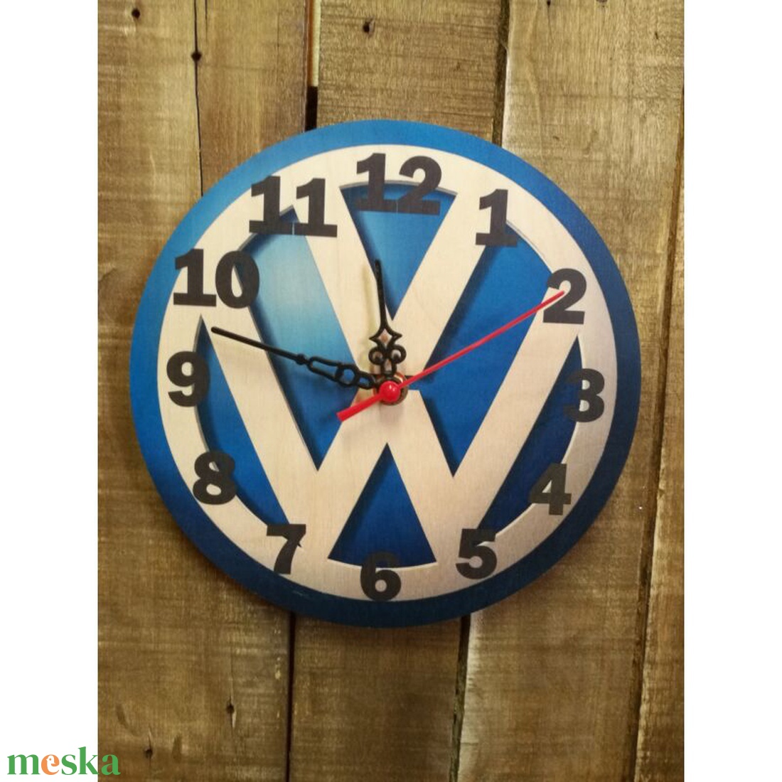 Volkswagen óra - otthon & lakás - dekoráció - fali és függő dekoráció - falióra & óra - Meska.hu