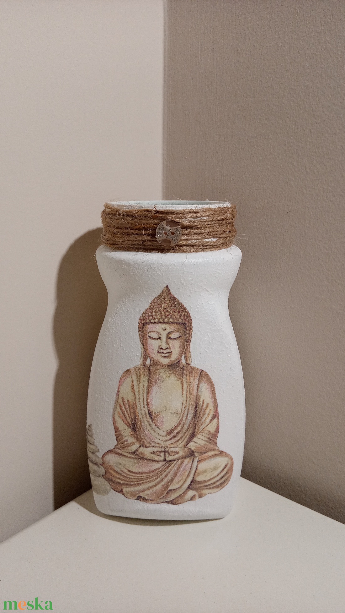 Buddha váza - otthon & életmód - dekoráció - virágdísz és tartó - váza - Meska.hu Buddha váza - otthon & életmód - dekoráció - virágdísz és tartó - váza - Meska.hu