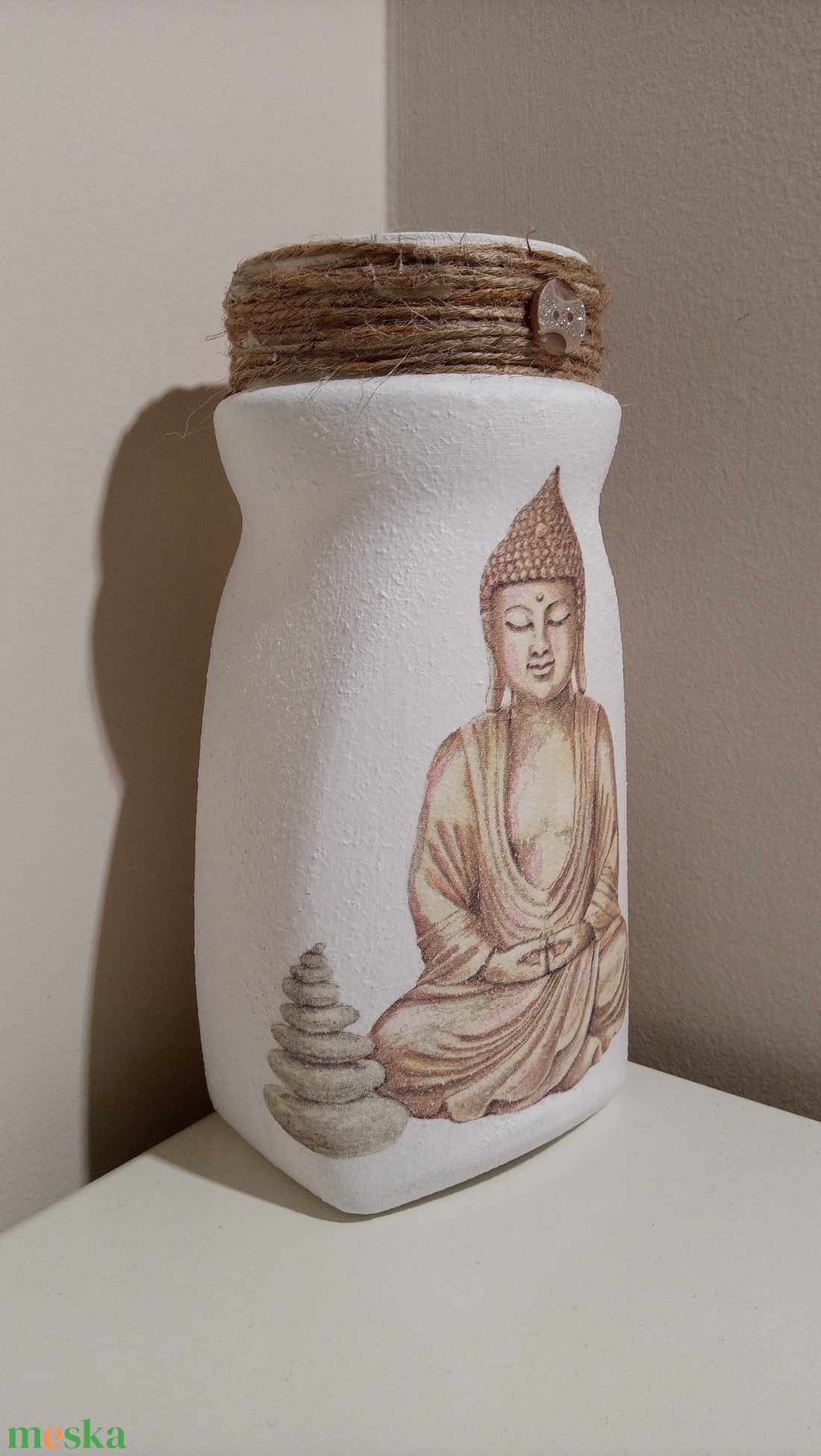 Buddha váza - otthon & életmód - dekoráció - virágdísz és tartó - váza - Meska.hu Buddha váza - otthon & életmód - dekoráció - virágdísz és tartó - váza - Meska.hu