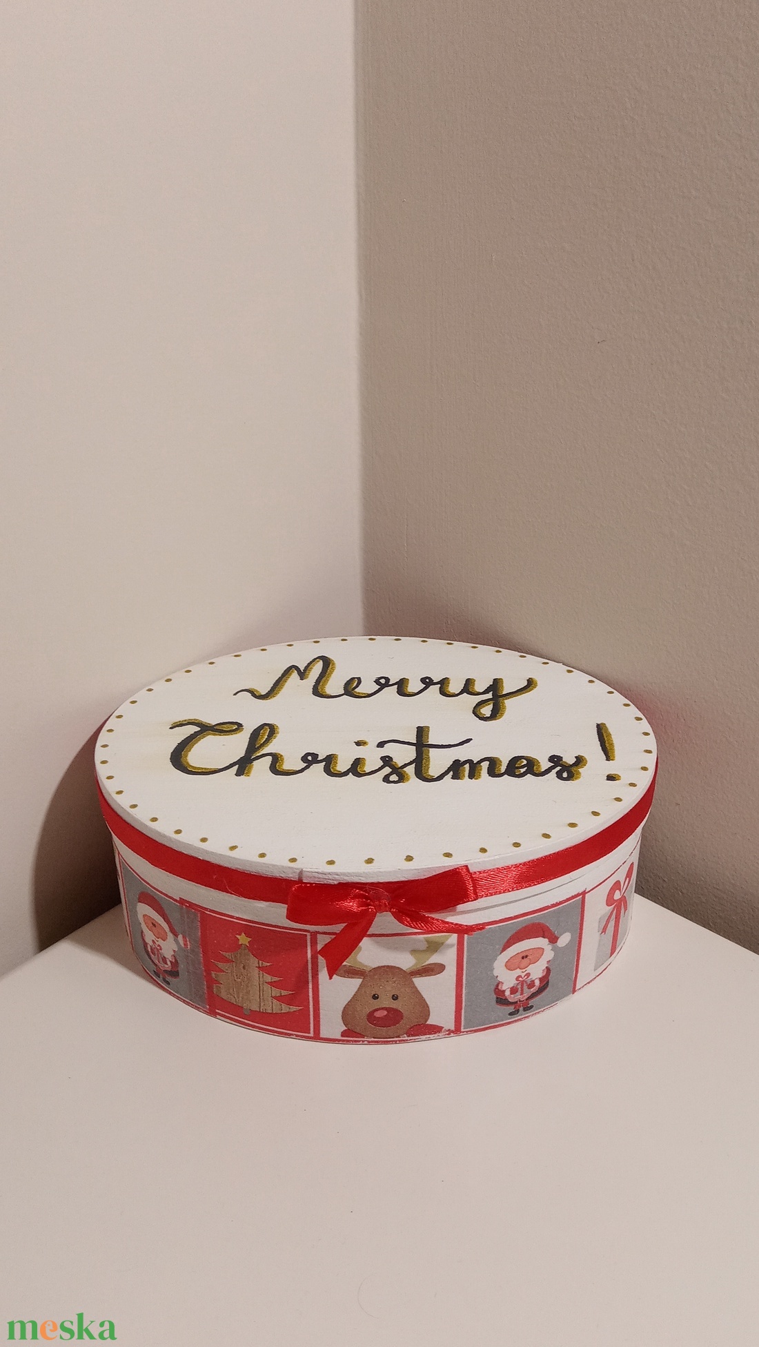 Merry Christmas karácsonyi háncsdoboz - otthon & életmód - dekoráció - asztal és polc dekoráció - díszdoboz - Meska.hu Merry Christmas karácsonyi háncsdoboz - otthon & életmód - dekoráció - asztal és polc dekoráció - díszdoboz - Meska.hu