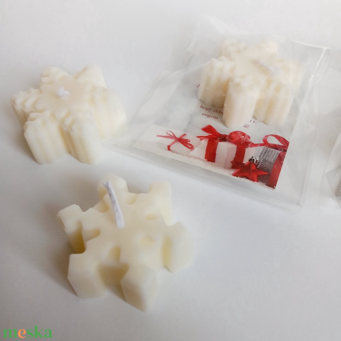 Karácsonyi hópehely gyertya - karácsony - karácsonyi lakásdekoráció - karácsonyi illatgyertya, mécses - Meska.hu Karácsonyi hópehely gyertya - karácsony - karácsonyi lakásdekoráció - karácsonyi illatgyertya, mécses - Meska.hu