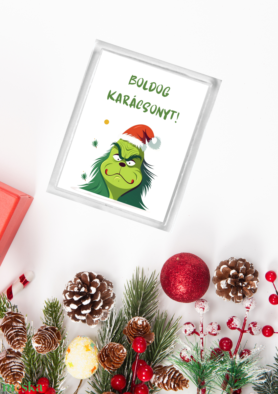 Grincses karácsonyi hűtőmágnes, vendégajándék - karácsony - karácsonyi lakásdekoráció - karácsonyi lakásdíszek - Meska.hu Grincses karácsonyi hűtőmágnes, vendégajándék - karácsony - karácsonyi lakásdekoráció - karácsonyi lakásdíszek - Meska.hu