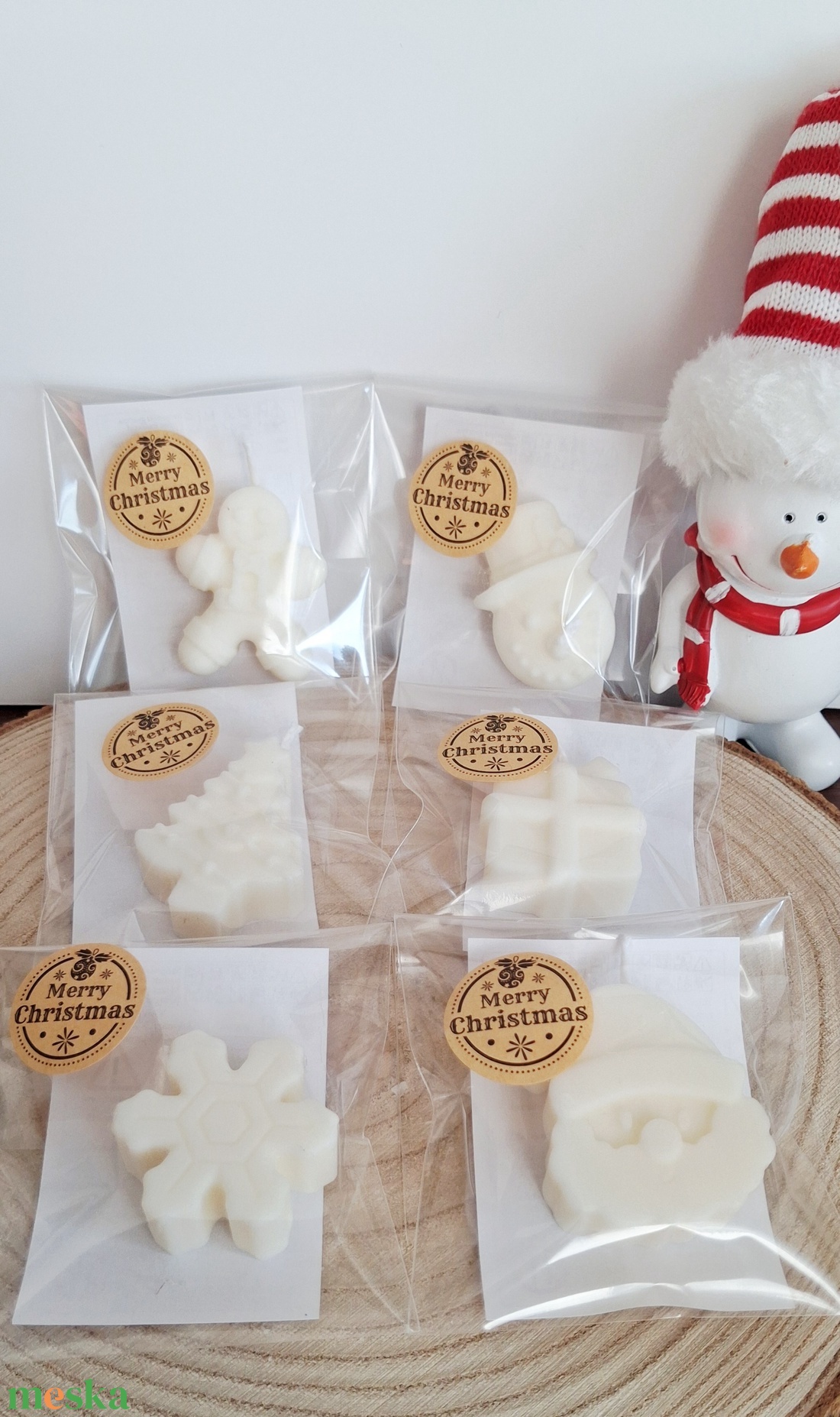 Karácsonyi Mini Illatgyertya csomag Szójaviaszból - karácsony - karácsonyi lakásdekoráció - karácsonyi illatgyertya, mécses - Meska.hu