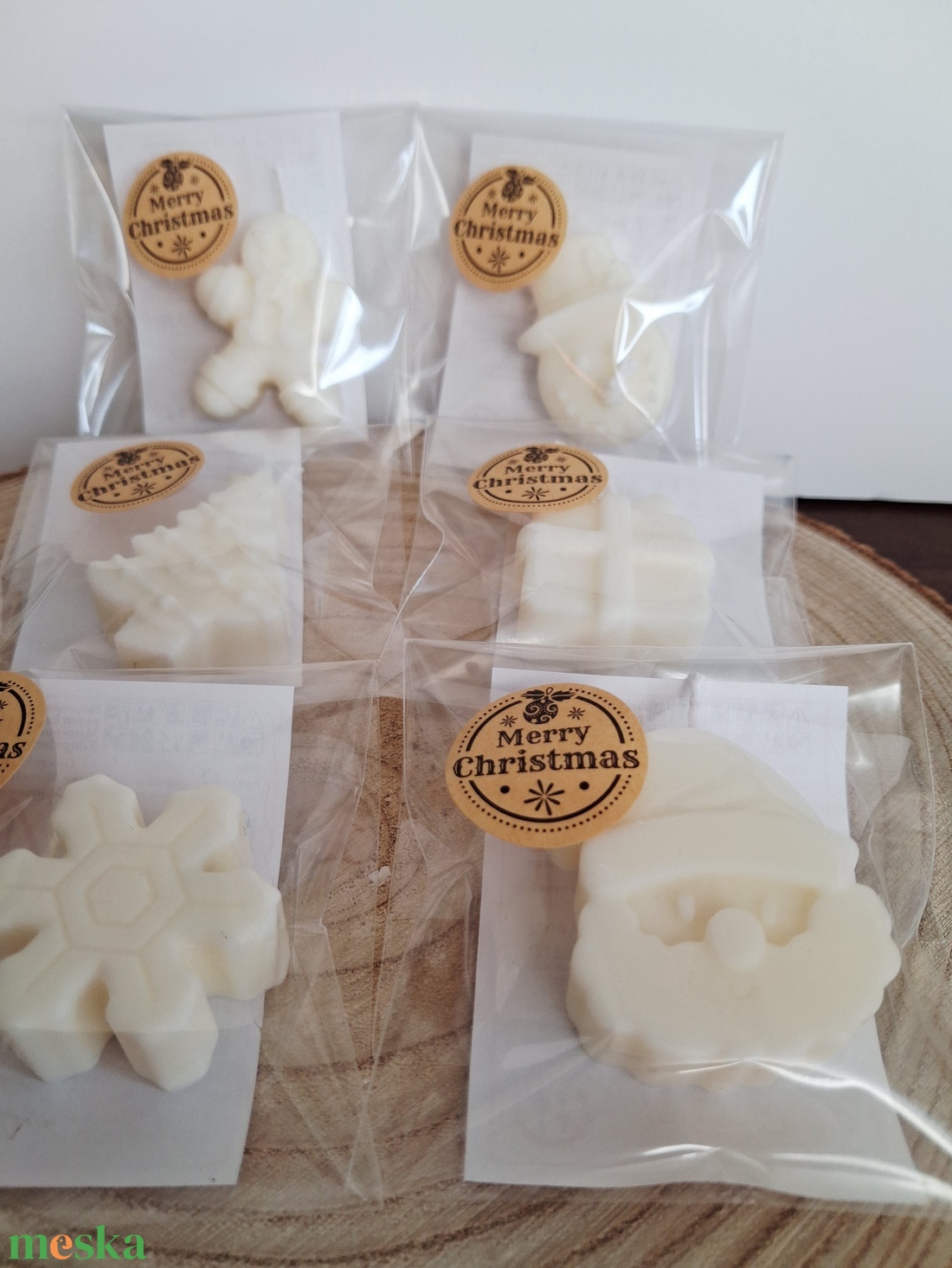 Karácsonyi Mini Illatgyertya csomag Szójaviaszból - karácsony - karácsonyi lakásdekoráció - karácsonyi illatgyertya, mécses - Meska.hu