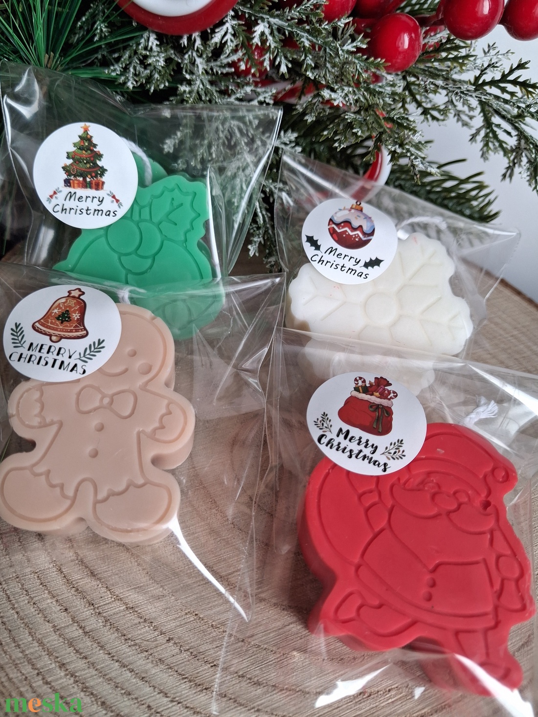 Karácsonyi Illatgyertya csomag Szójaviaszból - karácsony - karácsonyi lakásdekoráció - karácsonyi illatgyertya, mécses - Meska.hu