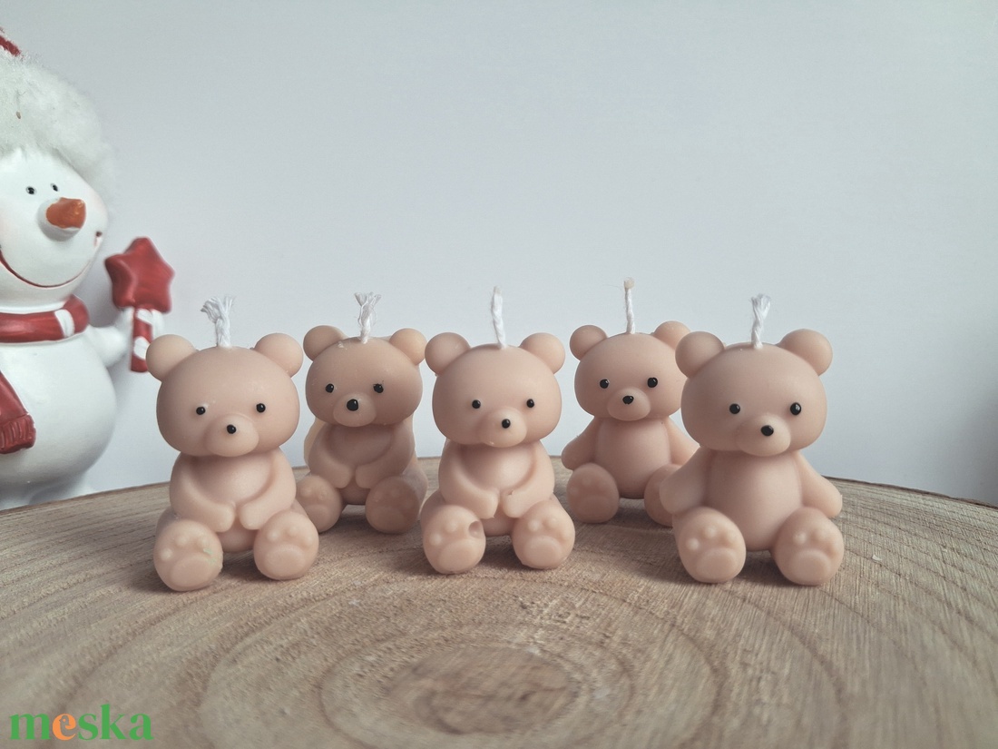 Karácsonyi Illatgyertya, mini maci - karácsony - karácsonyi lakásdekoráció - karácsonyi illatgyertya, mécses - Meska.hu