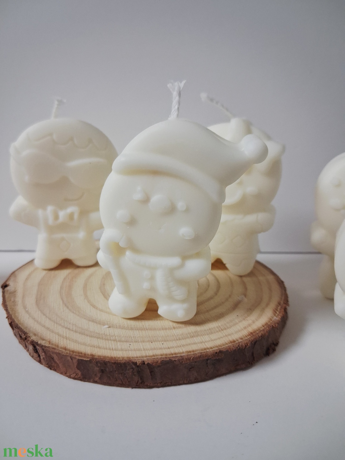 Karácsonyi Mézikék Illatgyertya csomag Szójaviaszból - karácsony - karácsonyi lakásdekoráció - karácsonyi illatgyertya, mécses - Meska.hu