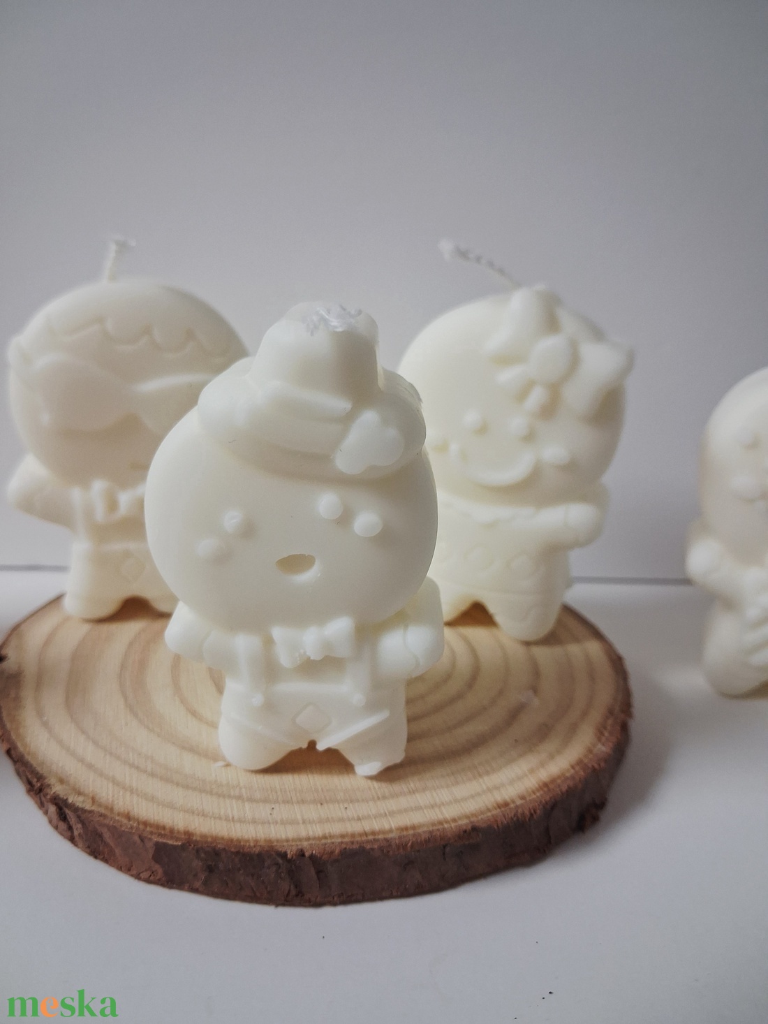 Karácsonyi Mézikék Illatgyertya csomag Szójaviaszból - karácsony - karácsonyi lakásdekoráció - karácsonyi illatgyertya, mécses - Meska.hu