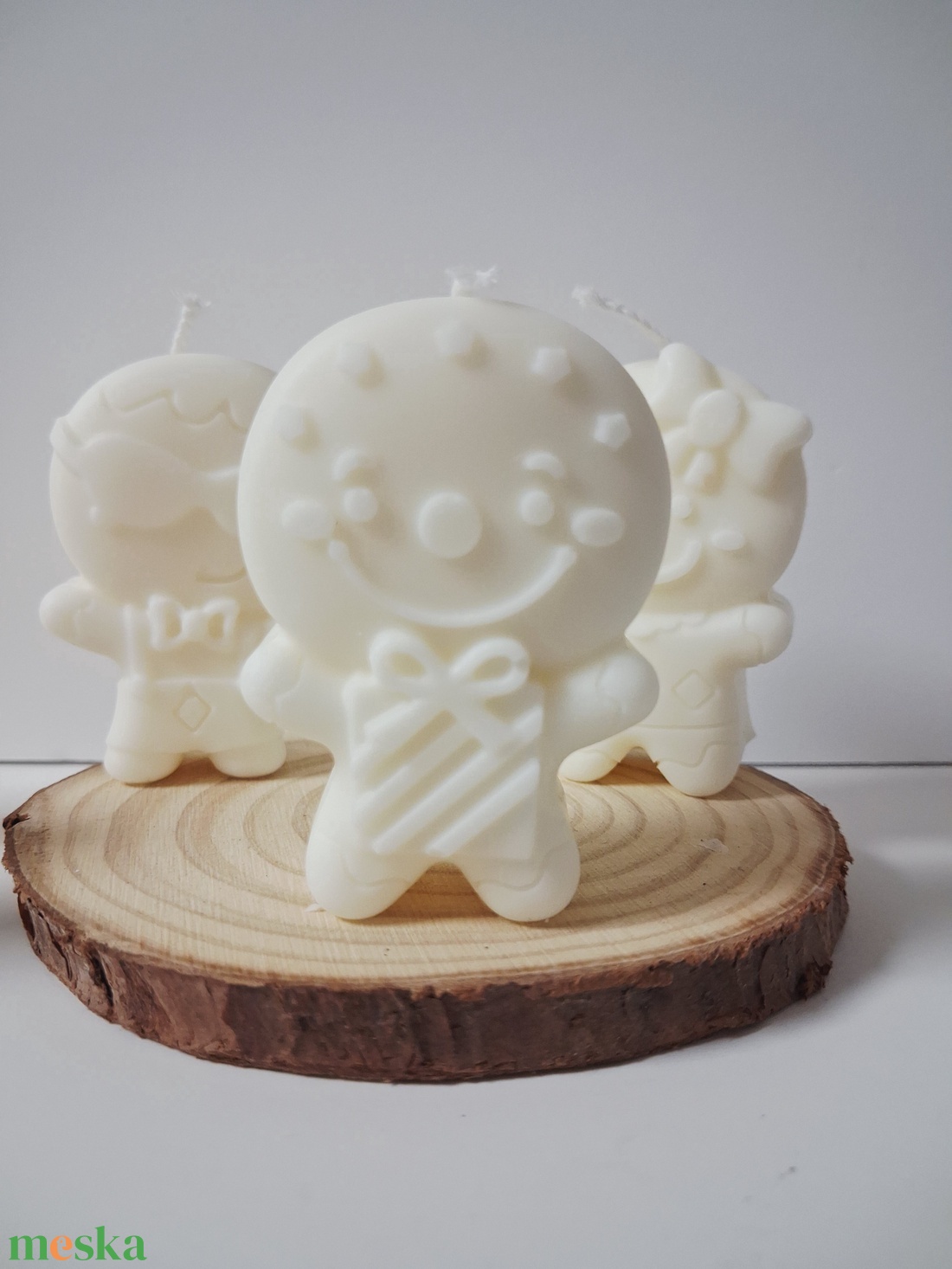 Karácsonyi Mézikék Illatgyertya csomag Szójaviaszból - karácsony - karácsonyi lakásdekoráció - karácsonyi illatgyertya, mécses - Meska.hu