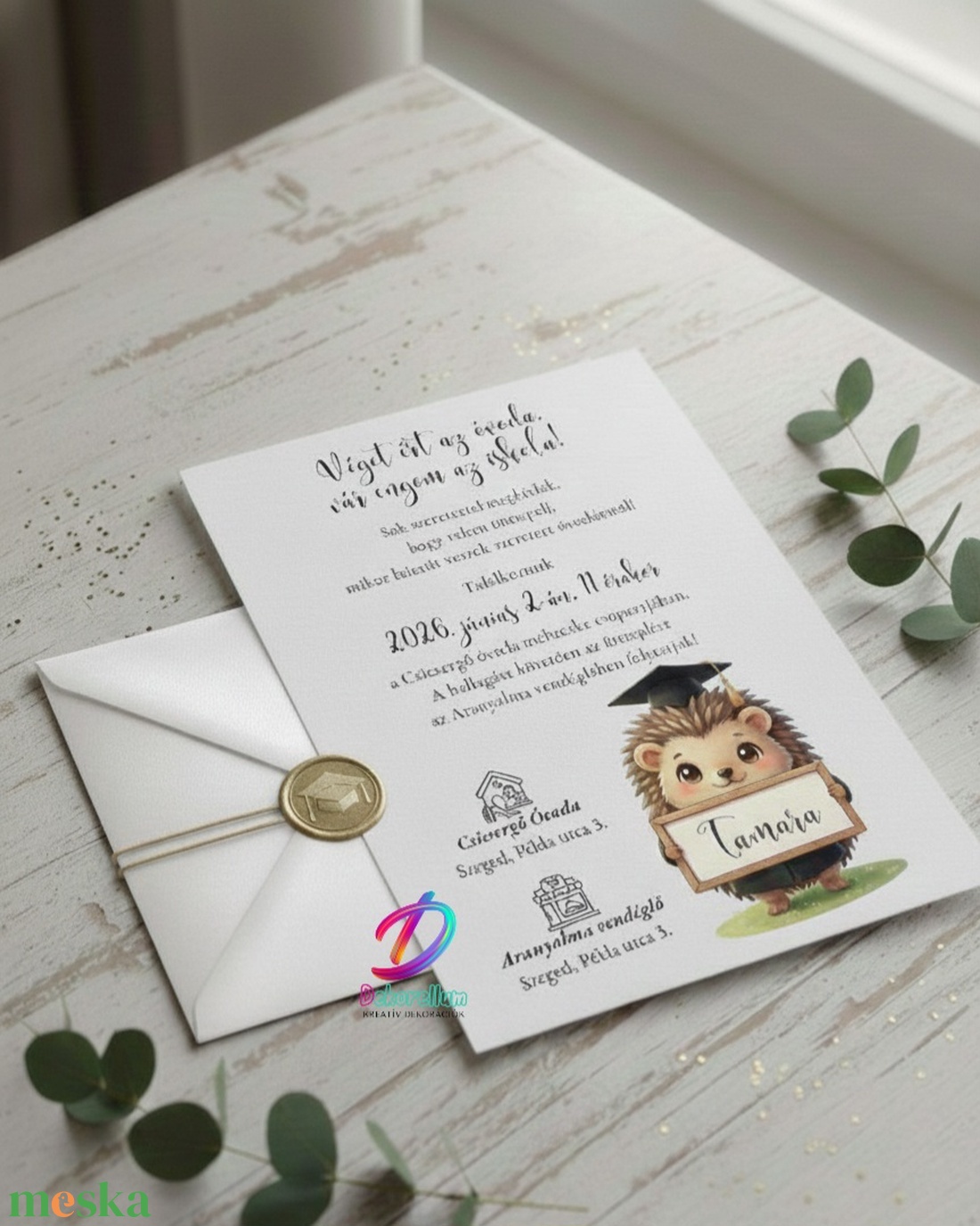 Ovis ballagási meghívó - otthon & életmód - papír, írószer - ajándékozás kellékei - meghívó - Meska.hu