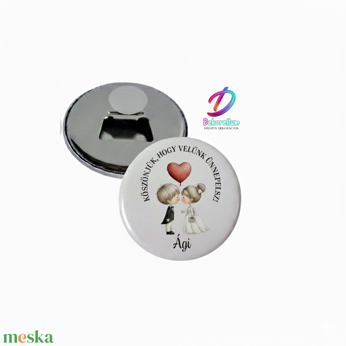 Hasznos esküvői köszönetajándék-üvegnyitó - esküvő - emlék & ajándék - köszönőajándék - Meska.hu