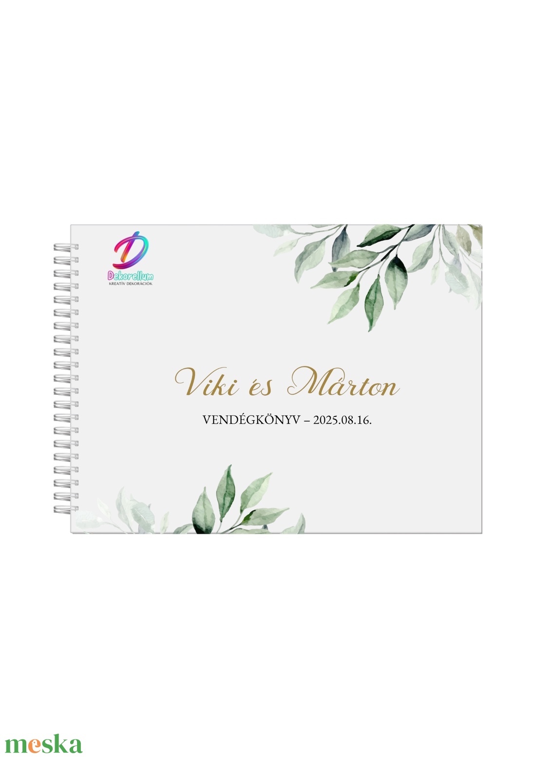 Esküvői vendégkönyv - esküvő - emlék & ajándék - vendégkönyv - Meska.hu