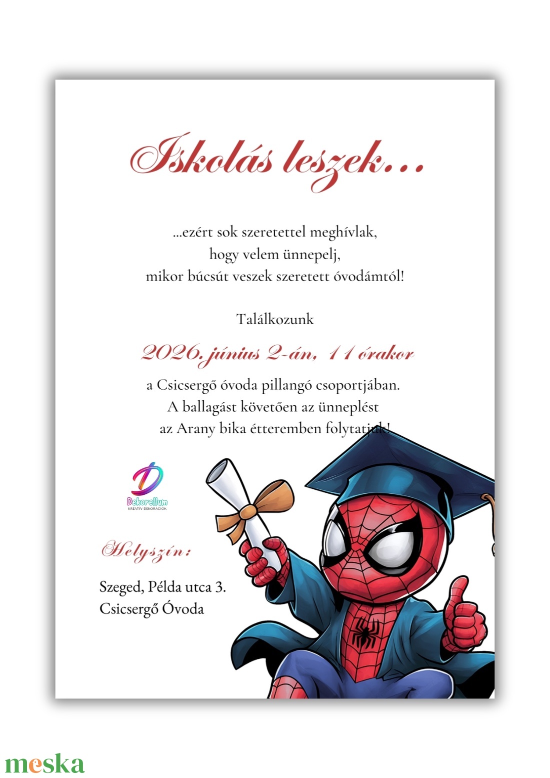 Ovis ballagási meghívó - otthon & életmód - papír, írószer - ajándékozás kellékei - meghívó - Meska.hu