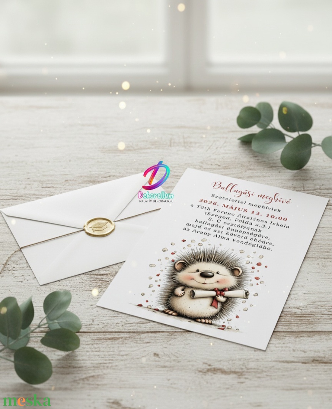 Ovis ballagási meghívó - otthon & életmód - papír, írószer - ajándékozás kellékei - meghívó - Meska.hu