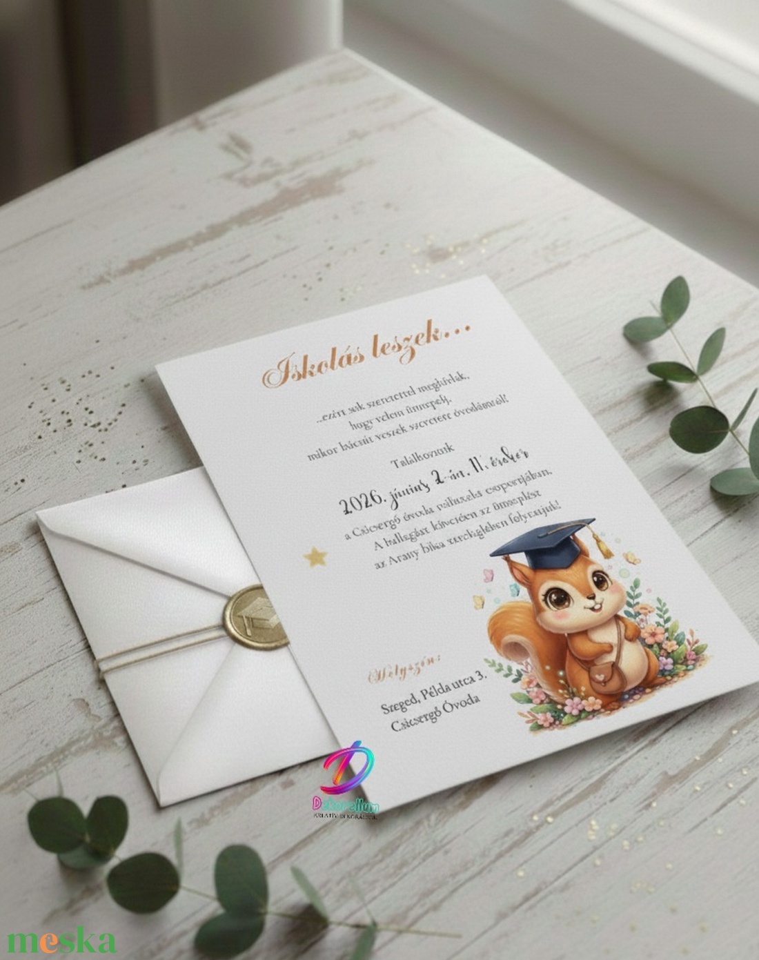 Ovis ballagási meghívó - otthon & életmód - papír, írószer - ajándékozás kellékei - meghívó - Meska.hu