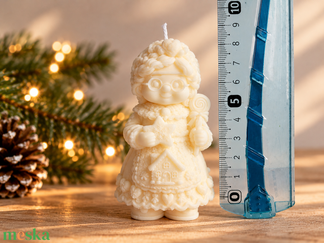 Limitált Mikulás és Télanyó szójagyertya szett � Karácsonyi ajándék díszdobozban - karácsony - karácsonyi lakásdekoráció - karácsonyi illatgyertya, mécses - Meska.hu