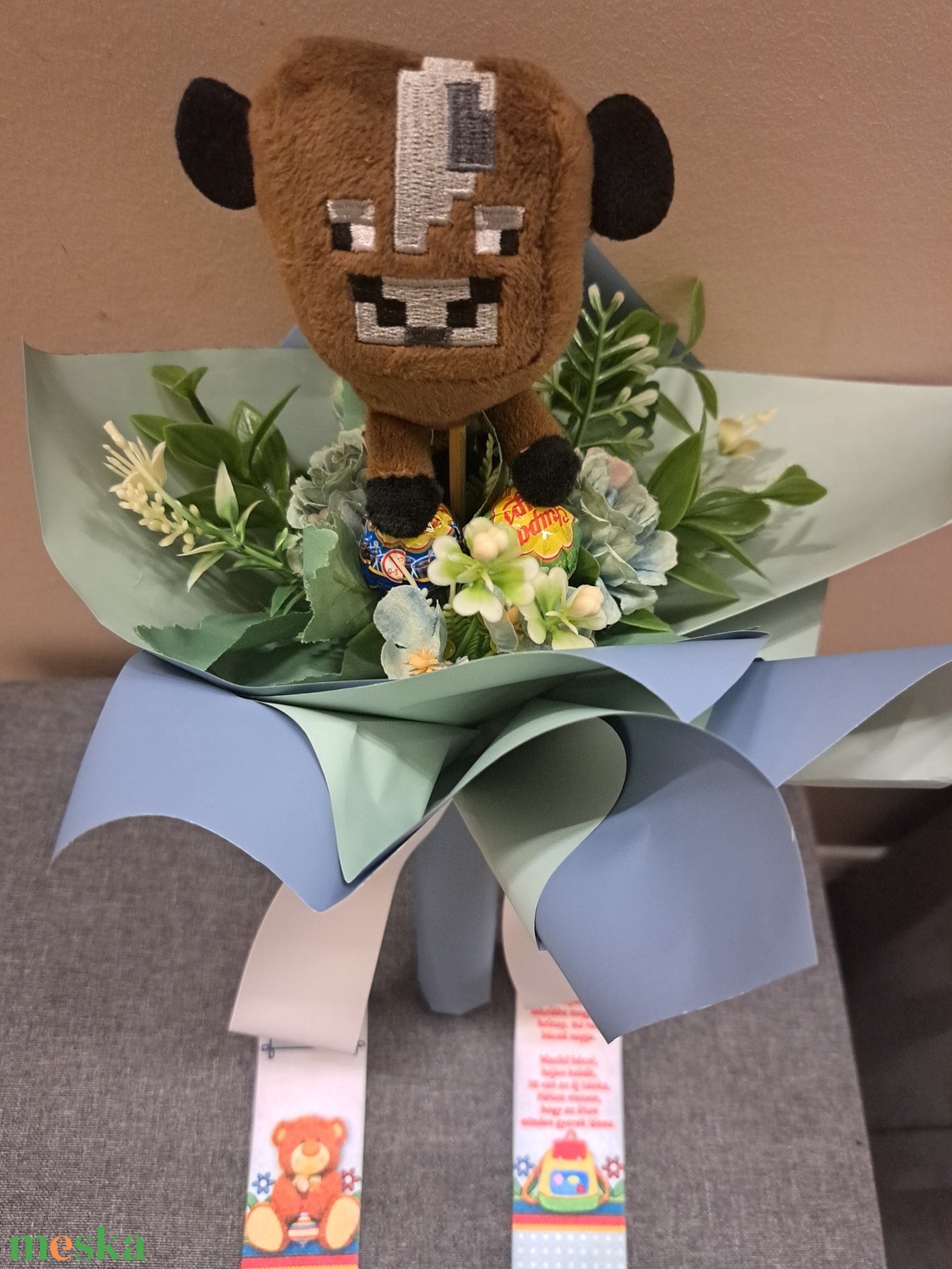 Minecraftos ovis csokor - otthon & életmód - dekoráció - virágdísz és tartó - csokor & virágdísz - Meska.hu Minecraftos ovis csokor - otthon & életmód - dekoráció - virágdísz és tartó - csokor & virágdísz - Meska.hu