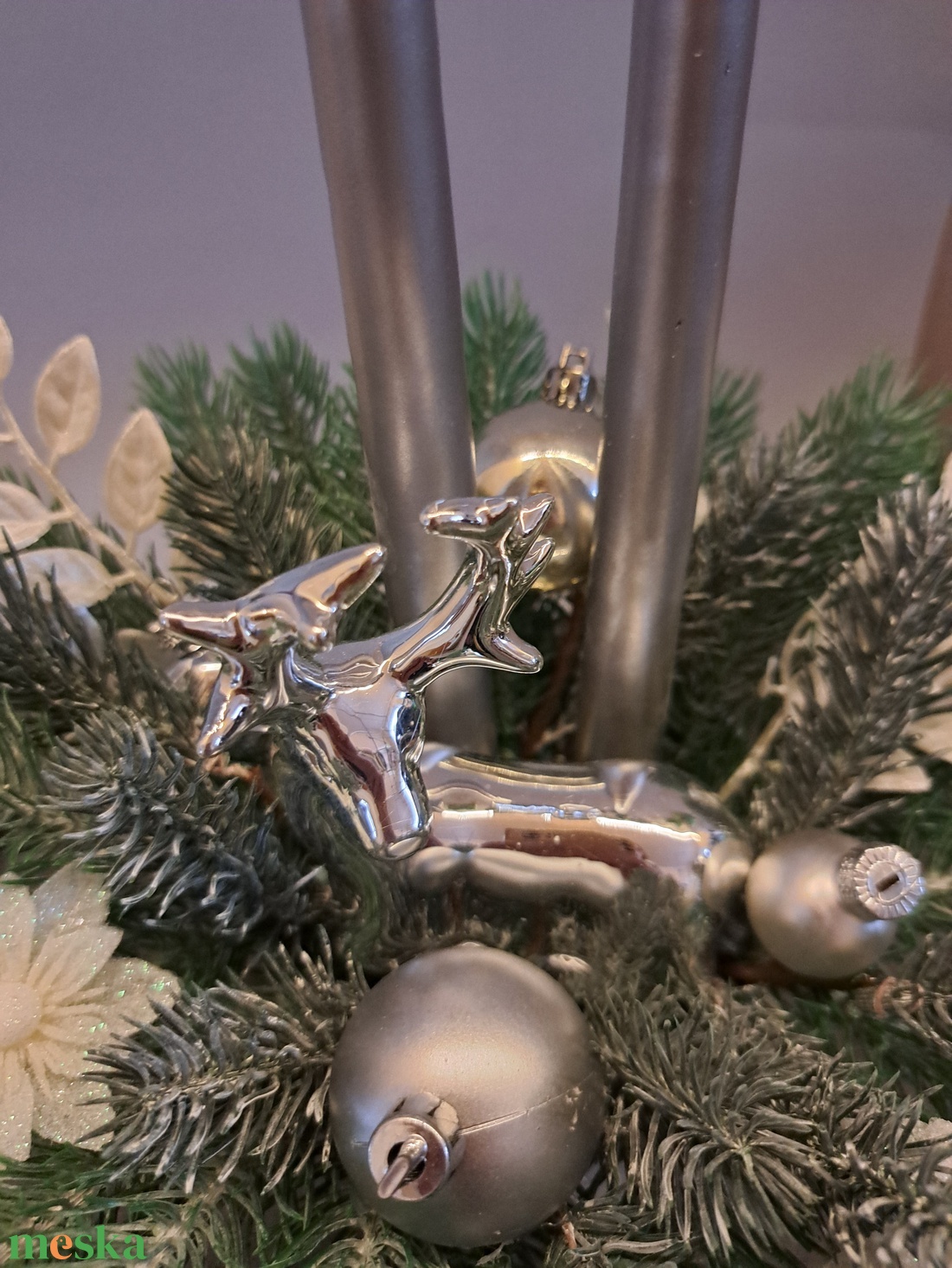 Adventi dísz - karácsony - adventi díszek - adventi asztaldísz - Meska.hu