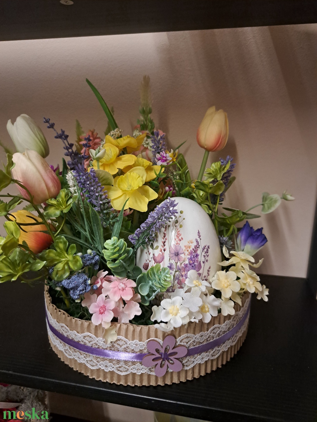 Húsvéti asztaldísz - otthon & életmód - dekoráció - húsvéti asztaldíszek - Meska.hu