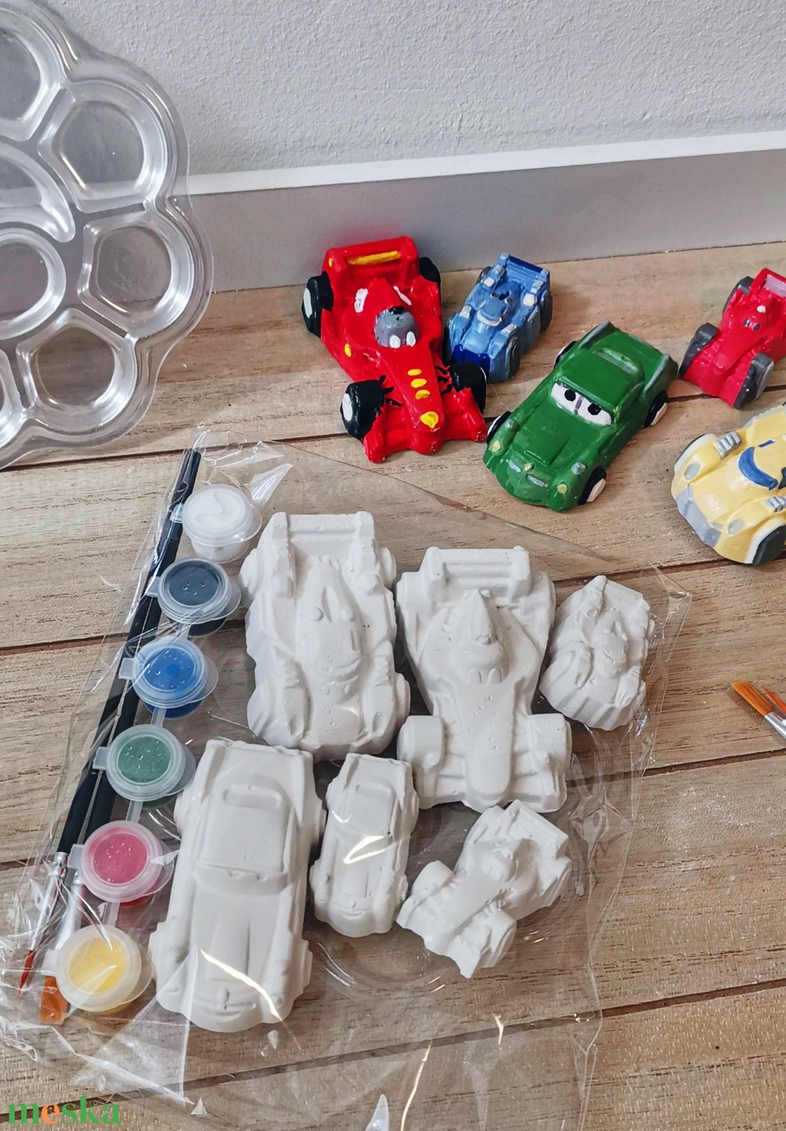 Festhető gipszfigurák szett, Verdák - diy (csináld magad) - egységcsomag - Meska.hu
