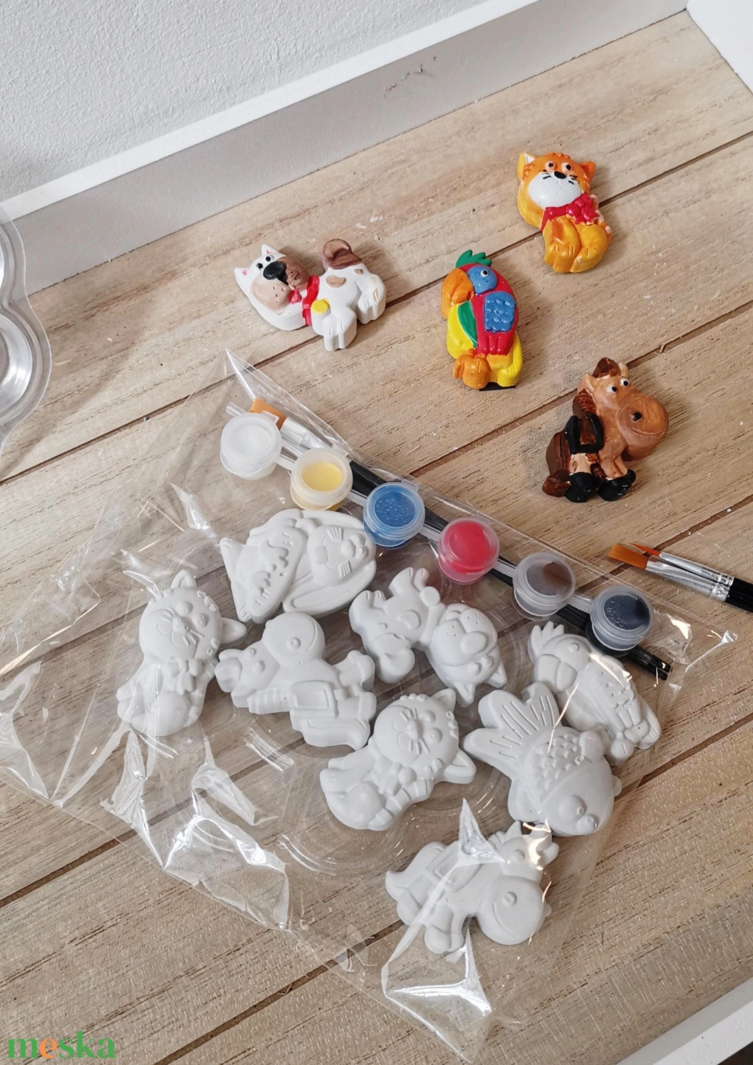 Festhető gipszfigurák szett, állatok 8 - diy (csináld magad) - egységcsomag - Meska.hu Festhető gipszfigurák szett, állatok 8 - diy (csináld magad) - egységcsomag - Meska.hu