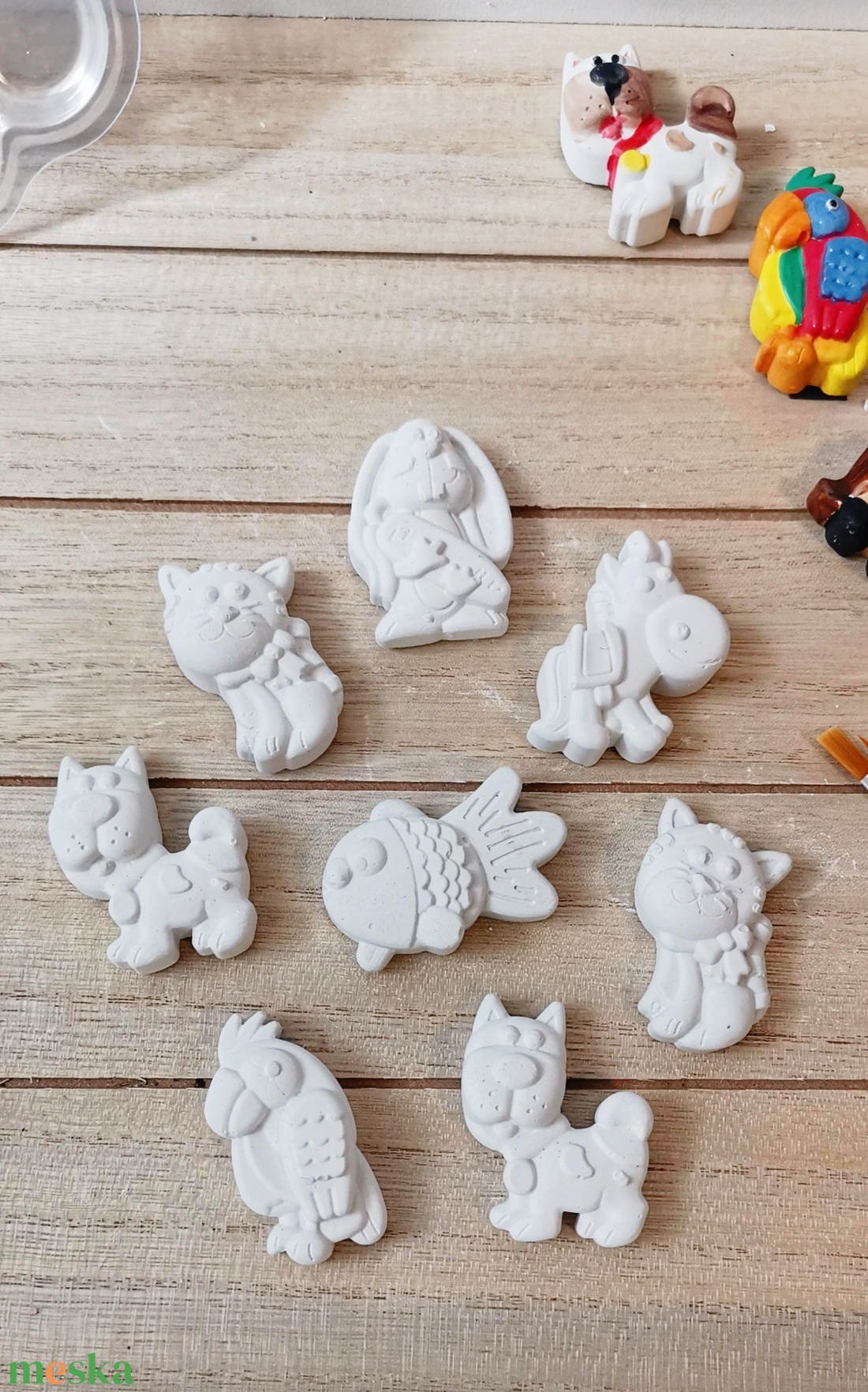 Festhető gipszfigurák szett, állatok 8 - diy (csináld magad) - egységcsomag - Meska.hu Festhető gipszfigurák szett, állatok 8 - diy (csináld magad) - egységcsomag - Meska.hu