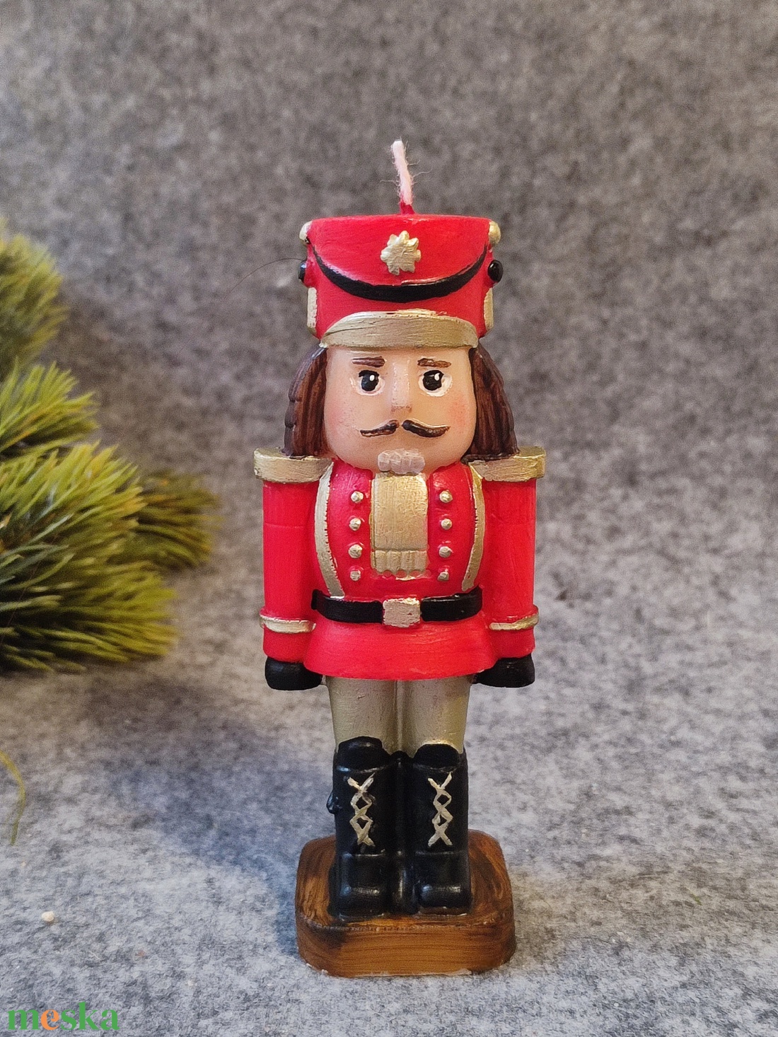 Kézműves gyertya,  Diótörő  - otthon & életmód - gyertya, illat, aroma - gyertya - Meska.hu