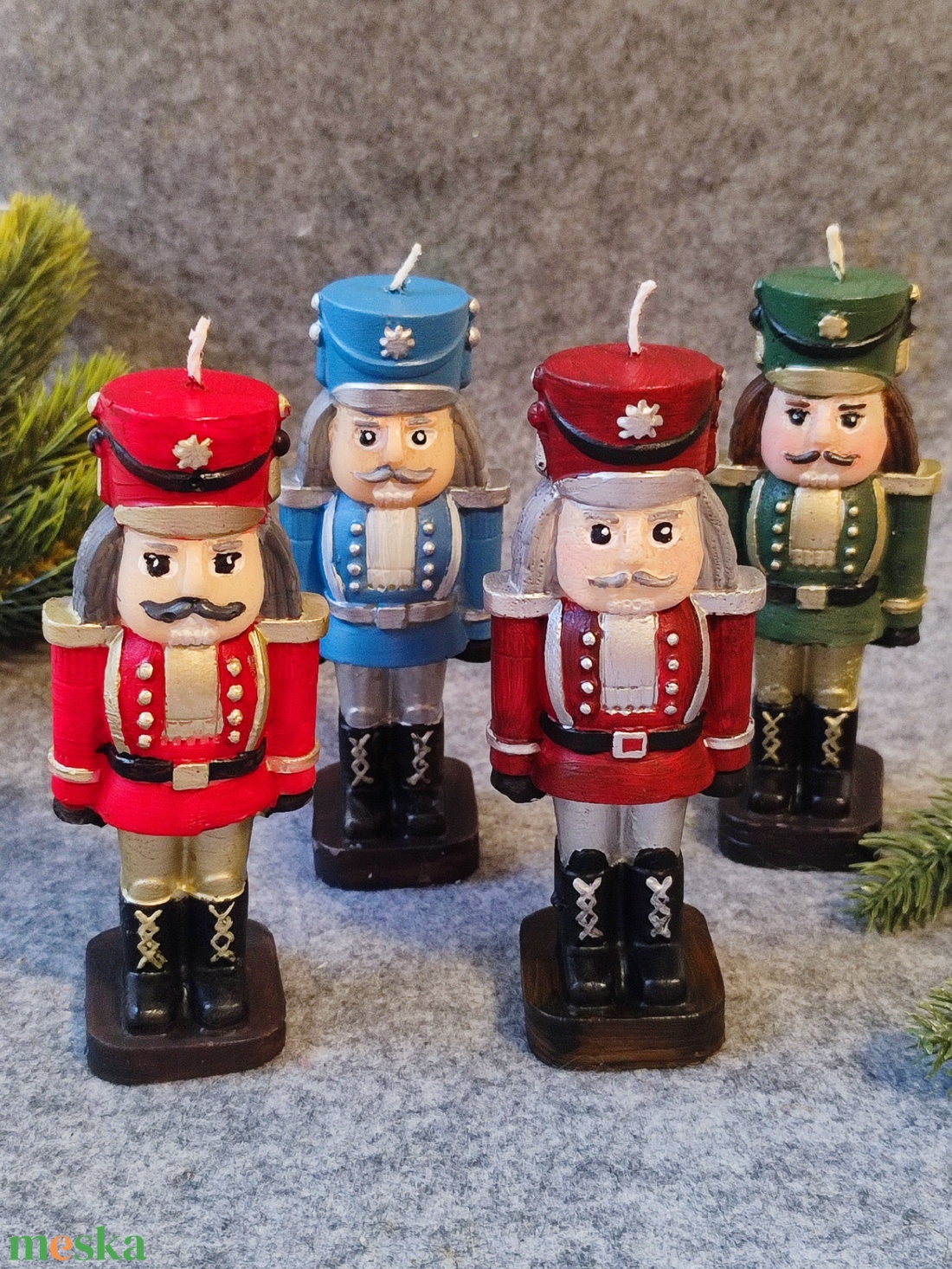 Kézműves gyertya,  Diótörő  - otthon & életmód - gyertya, illat, aroma - gyertya - Meska.hu