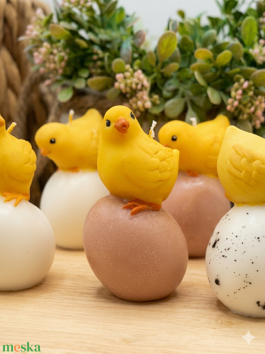   Tojás kiscsibével - kézműves húsvéti gyertyák - otthon & életmód - gyertya, illat, aroma - gyertya - Meska.hu