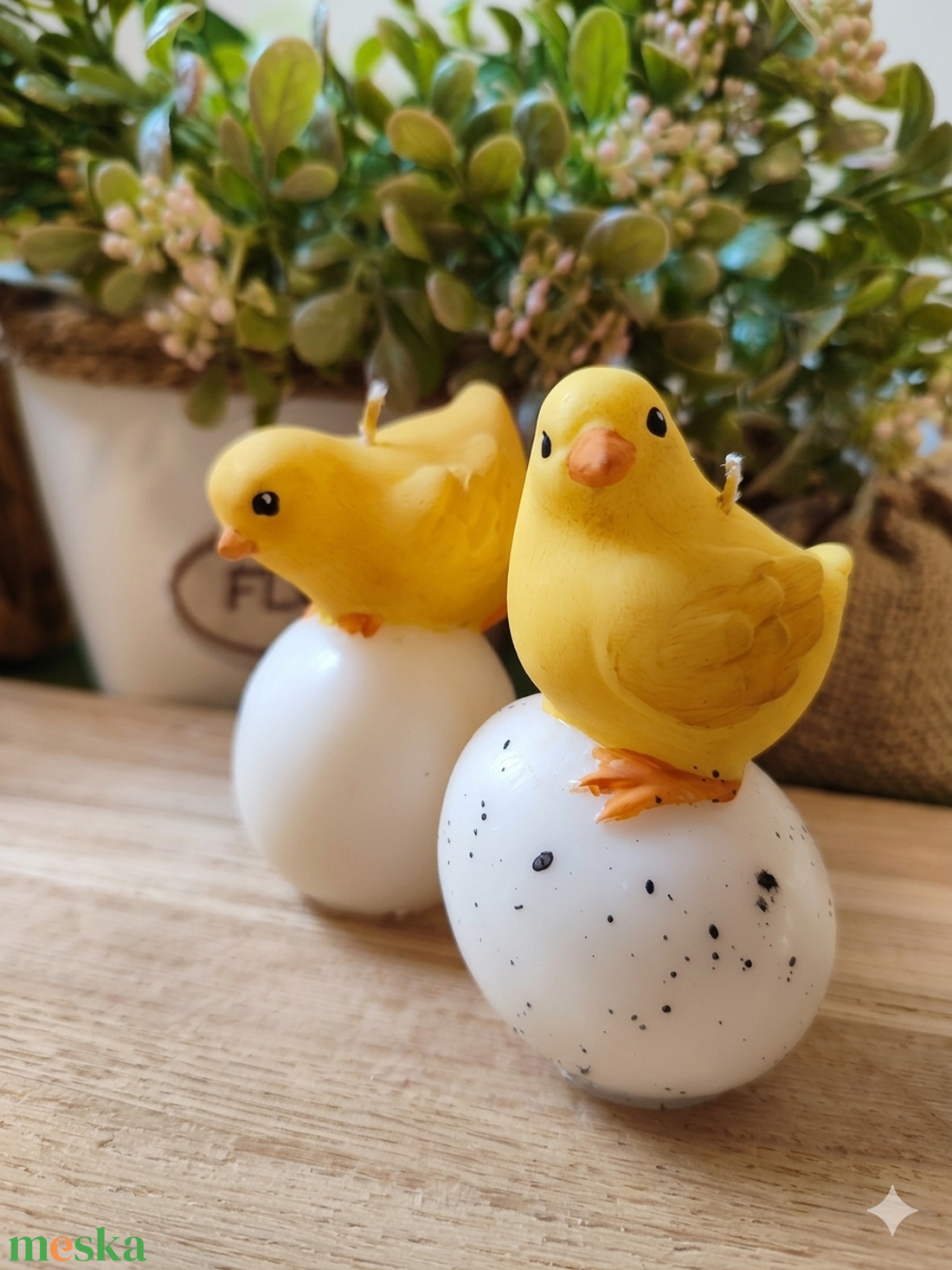   Tojás kiscsibével - kézműves húsvéti gyertyák - otthon & életmód - gyertya, illat, aroma - gyertya - Meska.hu