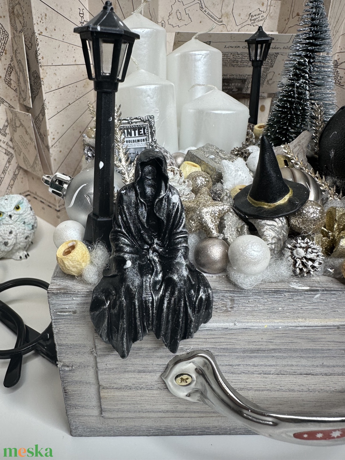 Harry potter dekoráció - karácsony - adventi díszek - adventi asztaldísz - Meska.hu
