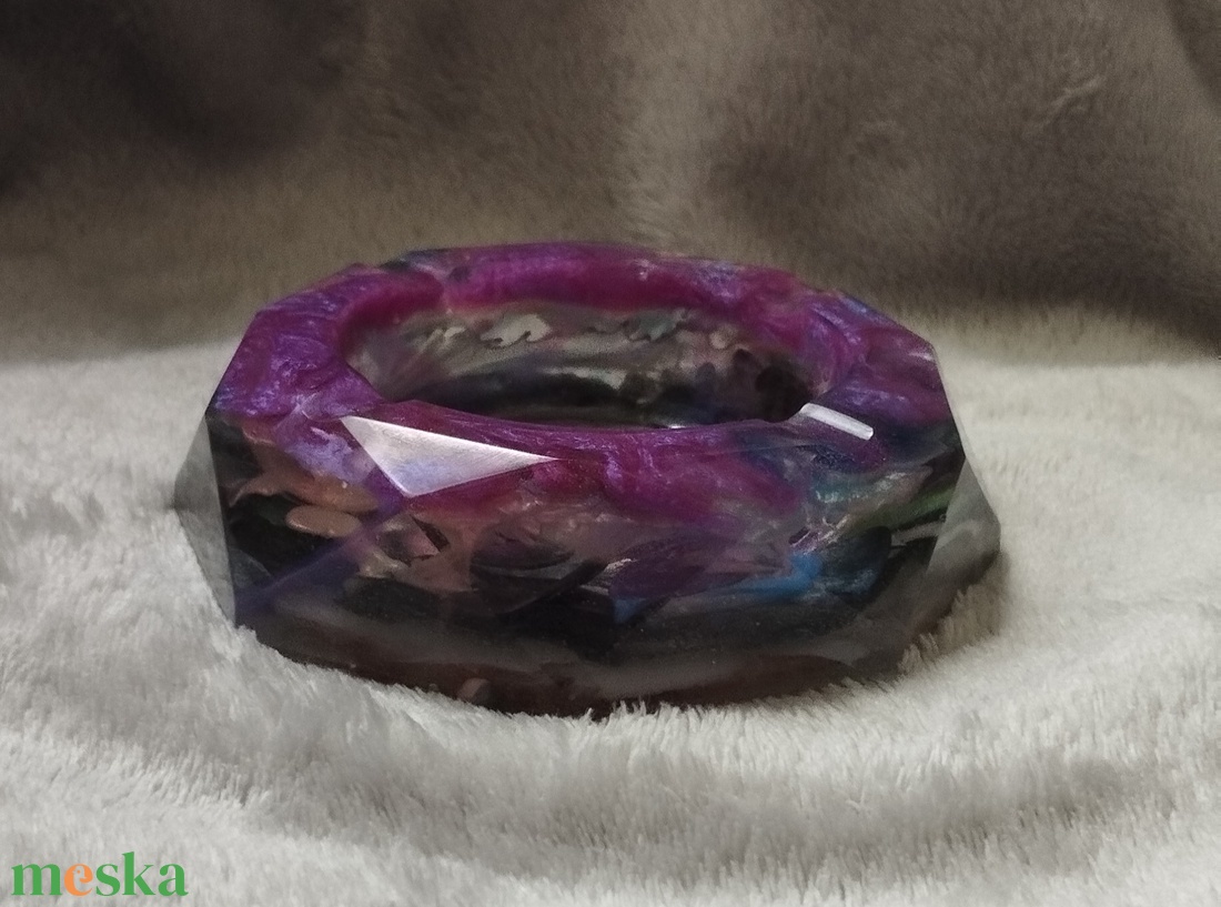 Színes hamutartó - otthon & életmód - dekoráció - asztal és polc dekoráció - hamutál, öngyújtó, pipa - Meska.hu