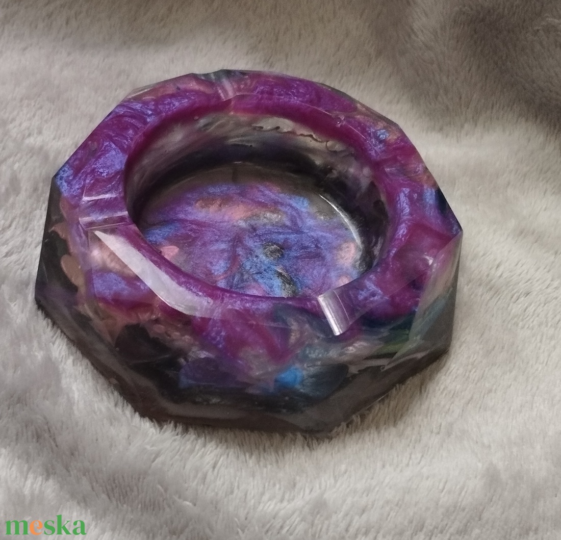 Színes hamutartó - otthon & életmód - dekoráció - asztal és polc dekoráció - hamutál, öngyújtó, pipa - Meska.hu