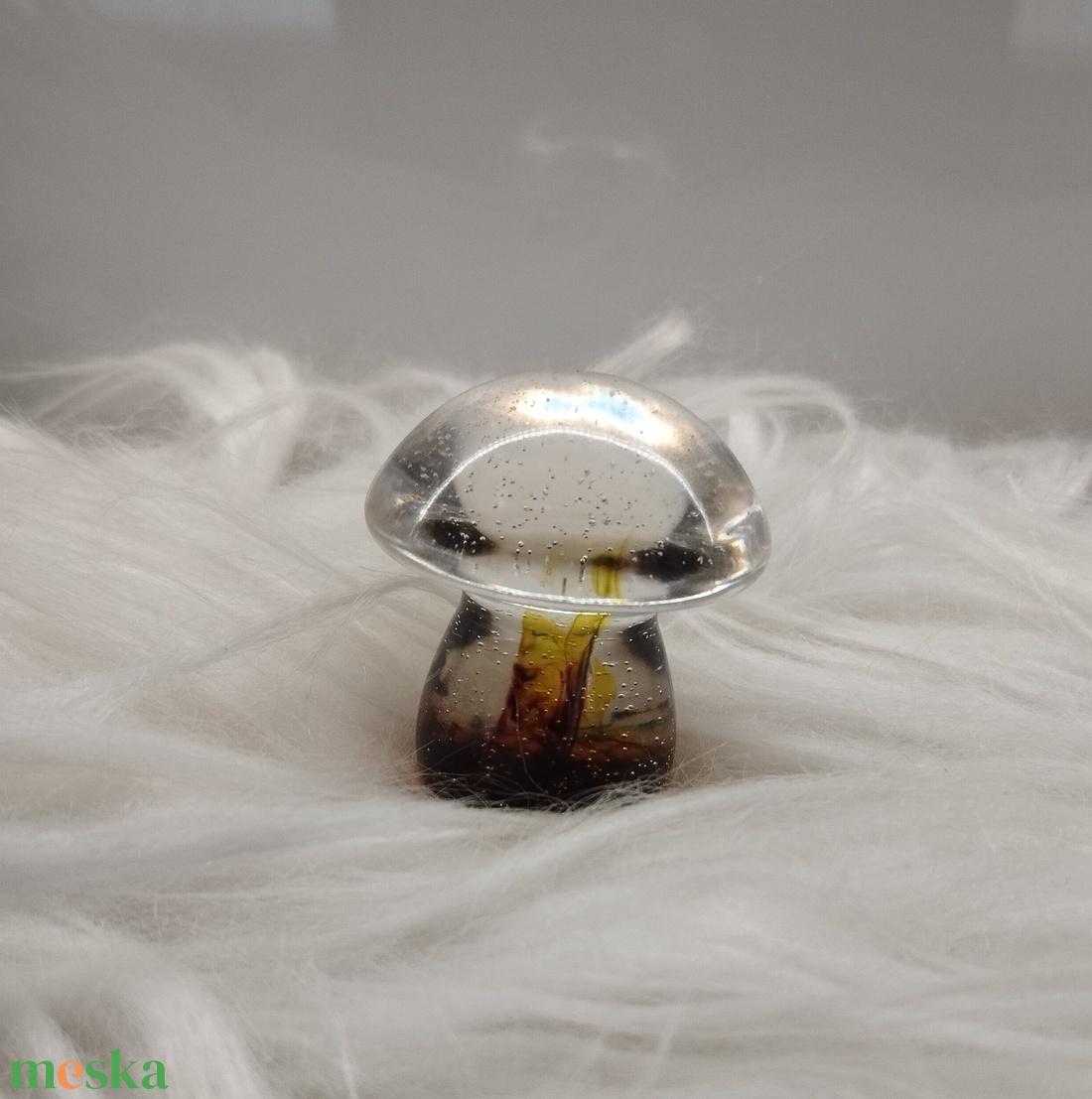 Kicsi gomba dekoráció -több színben - otthon & életmód - dekoráció - dísztárgy - Meska.hu