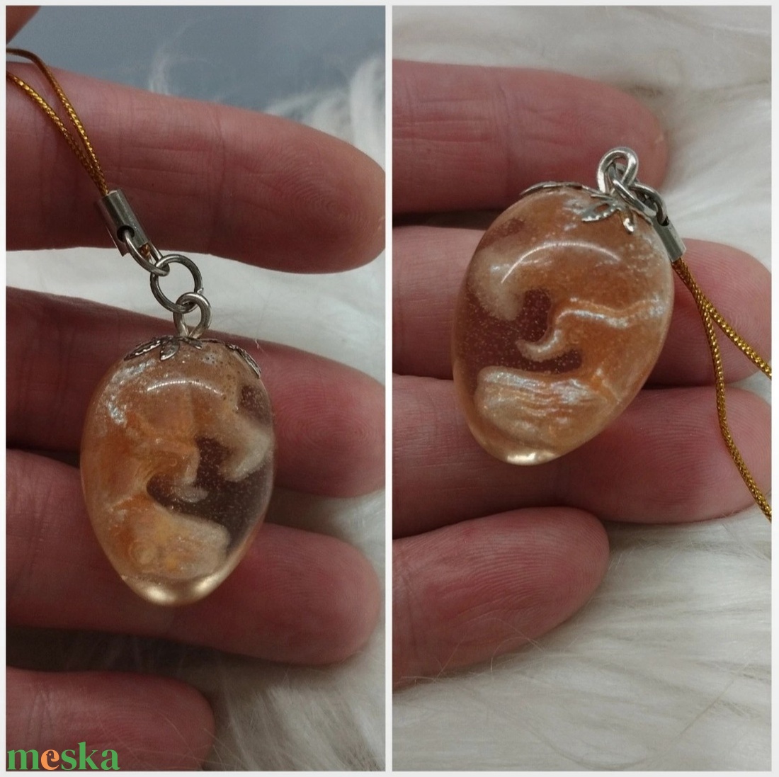 Dínotojás függő/kulcstartó  - táska & tok - kulcstartó & táskadísz - kulcstartó - Meska.hu