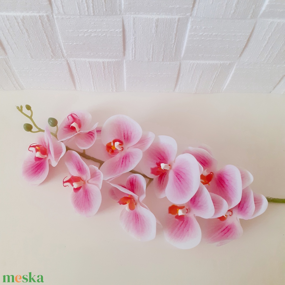 Élethű gumis orchidea ág- rózsaszín - kellékek & szerszámok - dekorációs kellékek - egyéb kellékek - Meska.hu Élethű gumis orchidea ág- rózsaszín - kellékek & szerszámok - dekorációs kellékek - egyéb kellékek - Meska.hu