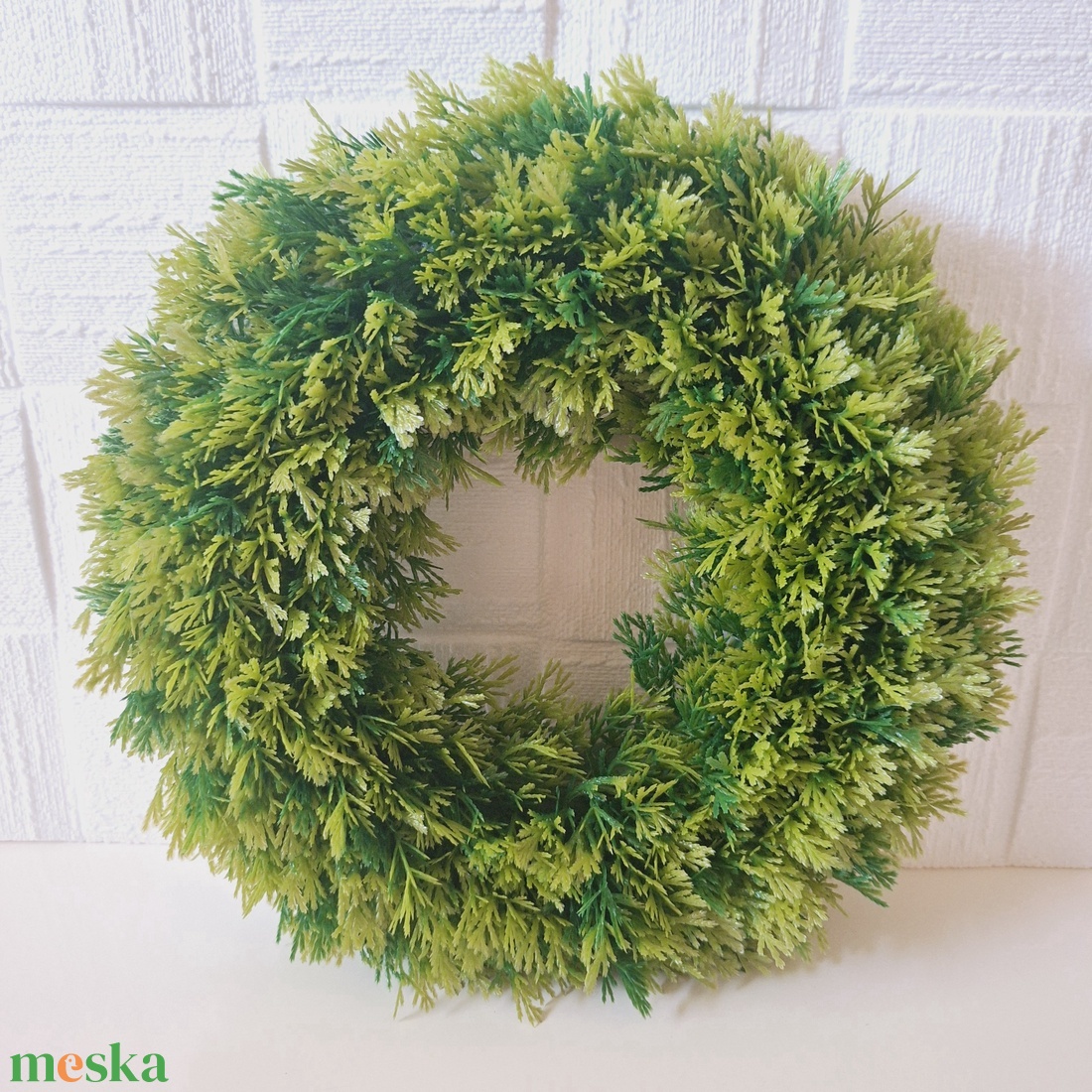 Mű tuja koszorú alap I. - kellékek & szerszámok - dekorációs kellékek - egyéb kellékek - Meska.hu