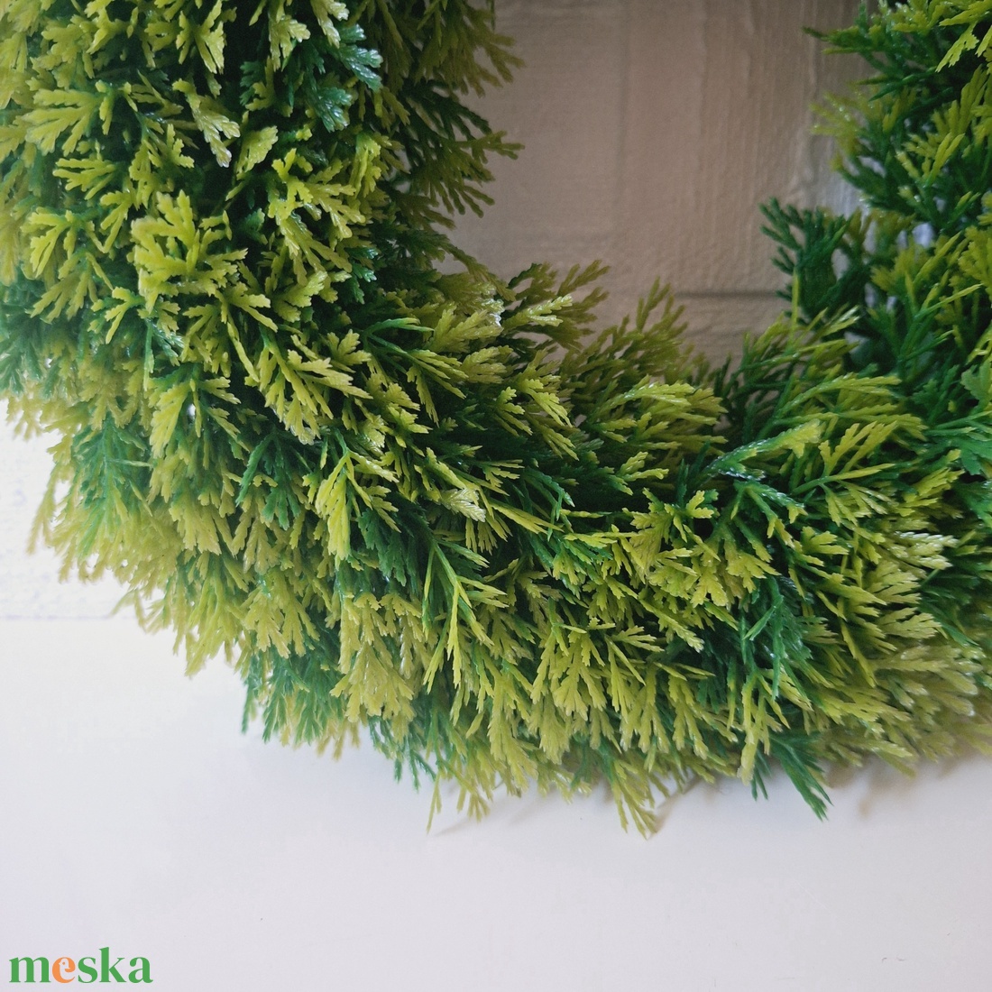 Mű tuja koszorú alap I. - kellékek & szerszámok - dekorációs kellékek - egyéb kellékek - Meska.hu