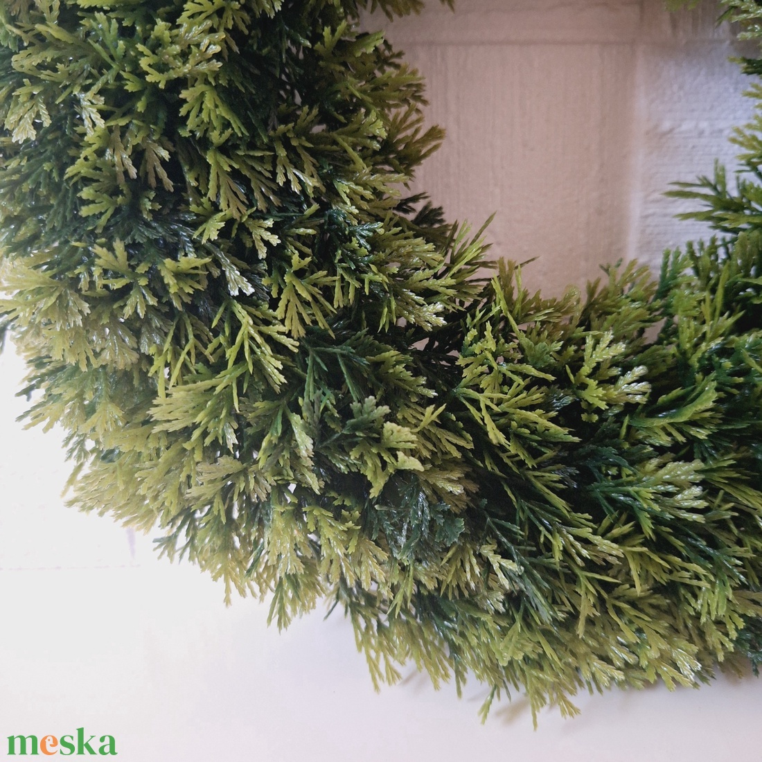 Mű tuja koszorú alap II. - kellékek & szerszámok - dekorációs kellékek - egyéb kellékek - Meska.hu