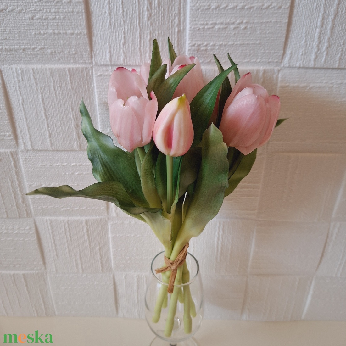 Élethű tulipán csokor-rózsaszín - kellékek & szerszámok - dekorációs kellékek - egyéb kellékek - Meska.hu Élethű tulipán csokor-rózsaszín - kellékek & szerszámok - dekorációs kellékek - egyéb kellékek - Meska.hu