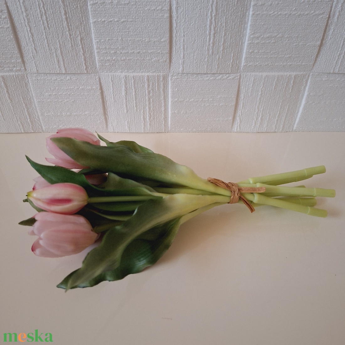 Élethű tulipán csokor-rózsaszín - kellékek & szerszámok - dekorációs kellékek - egyéb kellékek - Meska.hu Élethű tulipán csokor-rózsaszín - kellékek & szerszámok - dekorációs kellékek - egyéb kellékek - Meska.hu