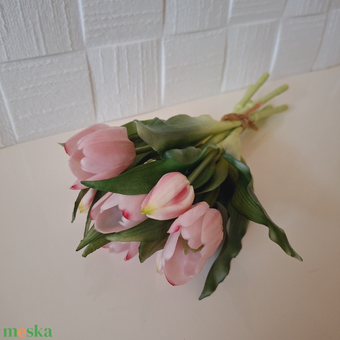 Élethű tulipán csokor-rózsaszín - kellékek & szerszámok - dekorációs kellékek - egyéb kellékek - Meska.hu Élethű tulipán csokor-rózsaszín - kellékek & szerszámok - dekorációs kellékek - egyéb kellékek - Meska.hu