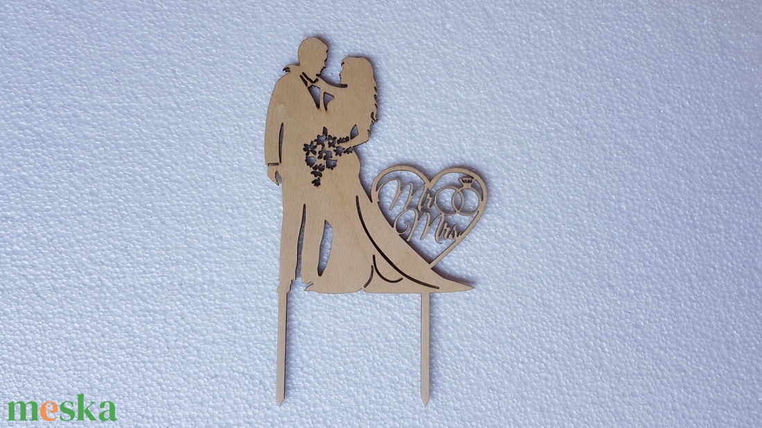 MR és MRS Esküvő tortabeszúró - esküvő - dekoráció - sütidísz - Meska.hu MR és MRS Esküvő tortabeszúró - esküvő - dekoráció - sütidísz - Meska.hu