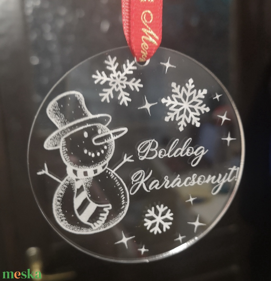 Plexiből készült karácsonyfa dísz hóember mintával és Boldog Karácsonyt! felirattal - karácsony - karácsonyi lakásdekoráció - karácsonyfadíszek - Meska.hu Plexiből készült karácsonyfa dísz hóember mintával és Boldog Karácsonyt! felirattal - karácsony - karácsonyi lakásdekoráció - karácsonyfadíszek - Meska.hu