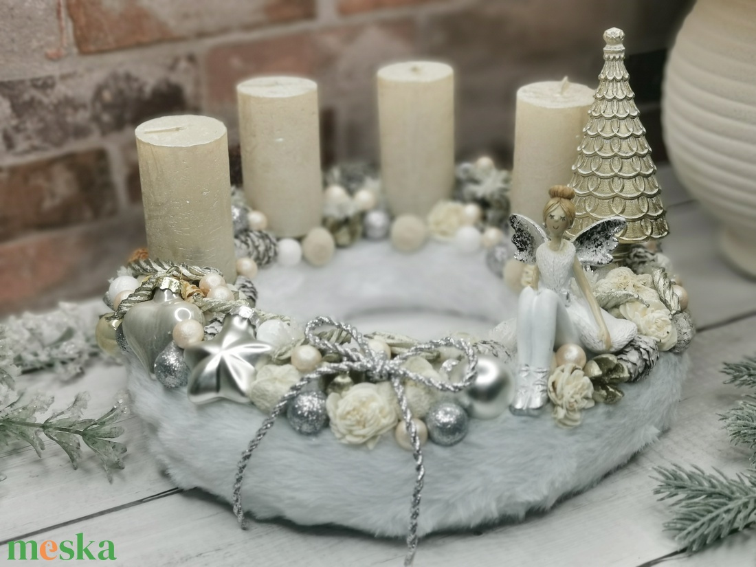 Balerinás advent - karácsony - adventi díszek - adventi koszorú - Meska.hu