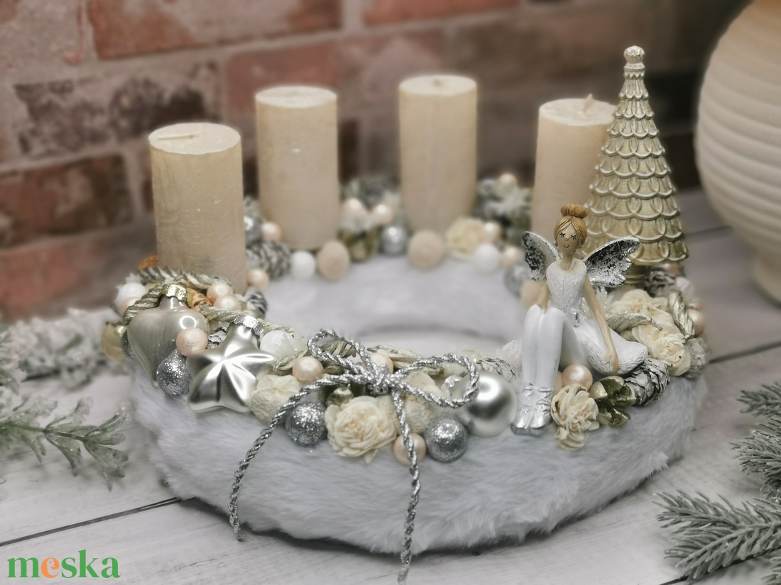 Balerinás advent - karácsony - adventi díszek - adventi koszorú - Meska.hu