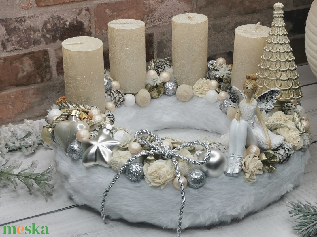 Balerinás advent - karácsony - adventi díszek - adventi koszorú - Meska.hu