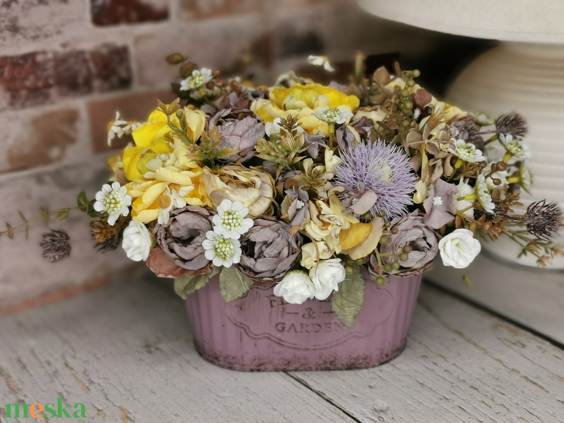 Rusztikus asztaldísz - otthon & életmód - dekoráció - asztal és polc dekoráció - asztaldísz - Meska.hu