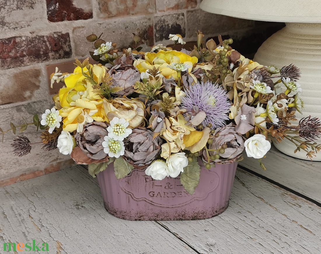 Rusztikus asztaldísz - otthon & életmód - dekoráció - asztal és polc dekoráció - asztaldísz - Meska.hu