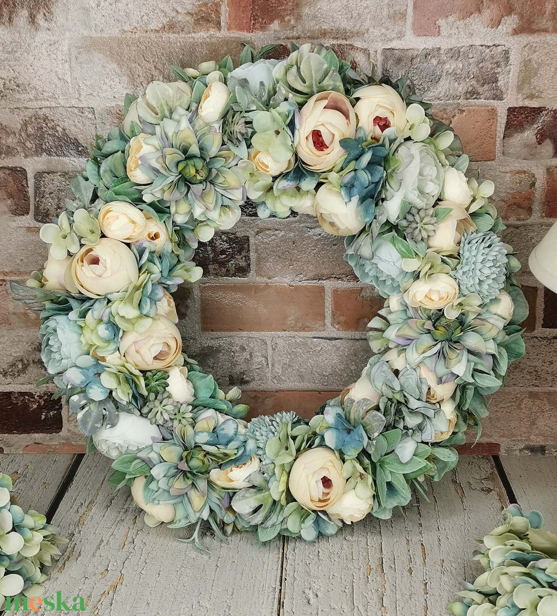 Nyári kopogtató - otthon & életmód - dekoráció - ajtó- és ablak dekoráció - ajtódísz & kopogtató - Meska.hu